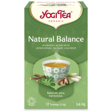  BIO Természetes egyensúly tea shiitake gombával 17x2g Yogi Natural Balance tea