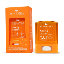 Biobalance Glow Up Ragyogást Fokozó Vízálló SPF50+ Fényvédő 19 g naptej, napolaj