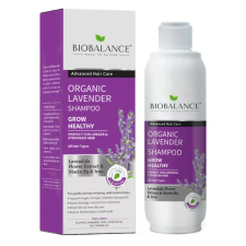 Biobalance Hajerősítő sampon bio levendulával minden hajtípusra, 330ml (BIO LEVENDULAVIRÁG-KIVONAT +) sampon