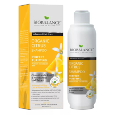 Biobalance Tisztító sampon bio citrommal zsíros hajra, 330ml (BIO CITROMKIVONAT +) sampon