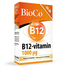 BioCo B12-vitamin 1000 mcg, 60 db vitamin és táplálékkiegészítő