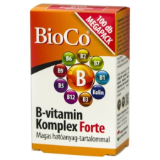 Bioco B-vitamin komplex forte tabletta 100x vitamin és táplálékkiegészítő