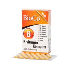 BIOCO B VITAMIN KOMPLEX TABLETTA 90X vitamin és táplálékkiegészítő