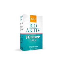  BIOCO BIOAKTÍV B12-VITAMIN 1500 MCG TABLETTA 60 DB vitamin és táplálékkiegészítő