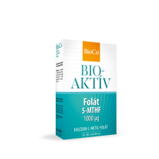  Bioco bioaktív folát 5-mthf 1000µg tabletta 30 db vitamin és táplálékkiegészítő
