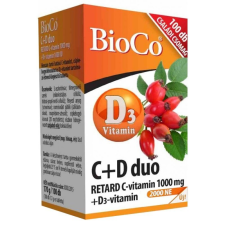 BioCo BIOCO C+D DUO TABLETTA 100DB (2000IU) 100 db vitamin és táplálékkiegészítő
