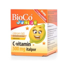 BioCo Bioco JUNIOR c-vitamin 500mg italpor 75 adag vitamin és táplálékkiegészítő