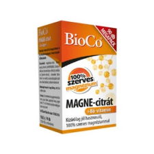 BioCo BioCo Magne-citrát + B6-vitamin MegaPack tabletta 90 db vitamin és táplálékkiegészítő