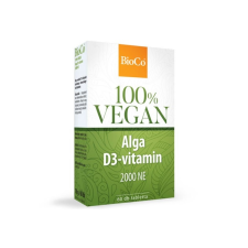 BioCo BIOCO VEGAN ALGA D3-VITAMIN 2000 NE KAPSZULA 60 DB vitamin és táplálékkiegészítő