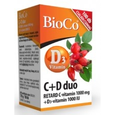 BioCo c+d duo tabletta 100 db táplálékkiegészítő