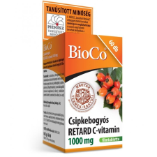 BioCo csipkebogyós retard c-vinamin 1000 mg kapszula 60 db vitamin és táplálékkiegészítő