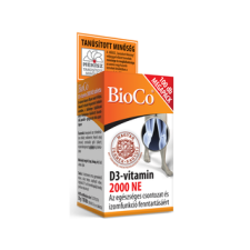 BioCo D3 2000NE Vitamin tabletta 100db vitamin és táplálékkiegészítő