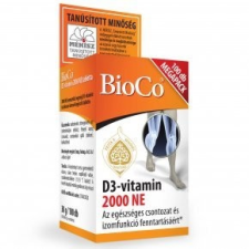  Bioco d3-vitamin 2000 ne tabletta 100 db vitamin és táplálékkiegészítő