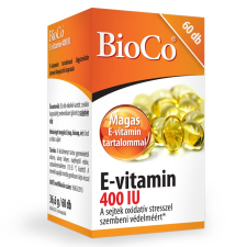 BioCo e-vitamin 400 iu 60db kapszula 60 db vitamin és táplálékkiegészítő