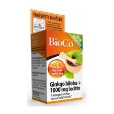  Bioco gingko biloba+lecitin 1000mg kapszula 90 db gyógyhatású készítmény