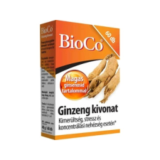 BioCo Ginseng kivonat tabletta 60db gyógyhatású készítmény
