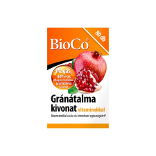 BioCo Gránátalma kivonat tabletta - 80db vitamin és táplálékkiegészítő