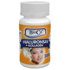 BioCo hialuronsav+kollagén kapszula 30 db vitamin és táplálékkiegészítő