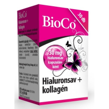  BIOCO HYALURONSAV KOLLAGEN KAPSZULA 30X vitamin és táplálékkiegészítő