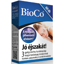 BioCo Jó éjszakát tabletta 60 db (BioCo) vitamin és táplálékkiegészítő