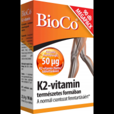  BioCo K2-vitamin tabletta vitamin és táplálékkiegészítő