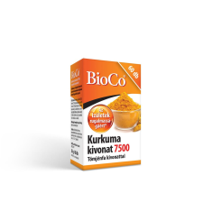 BioCo Kurkuma 7500 - Ízületvédő Kapszula - 60 db vitamin és táplálékkiegészítő