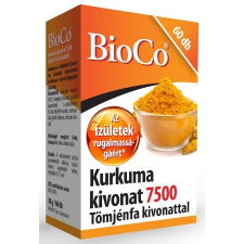 BioCo kurkuma kivonat 7500 tömjénfa kivonattal kapszula 60 db vitamin és táplálékkiegészítő