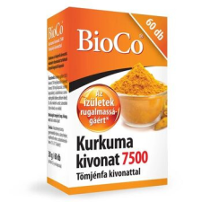  Bioco kurkuma kivonat 7500 tömjénfa kivonattal kapszula 60 db gyógyhatású készítmény