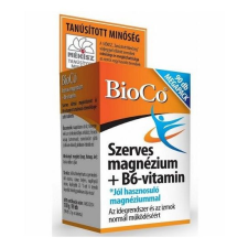 BioCo Magyarország BioCo Szerves Mg + B6 megapack tabl. 90 db vitamin és táplálékkiegészítő