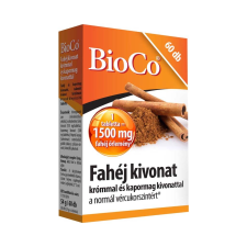 BioCo Magyarország Kft. BioCo Fahéj kivonat tabletta 60x gyógyhatású készítmény