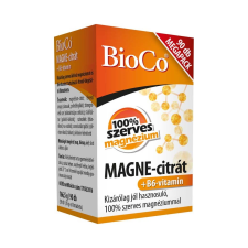 BioCo Magyarország Kft. BioCo MAGNE-citrát +B6-vitamin filmtabletta 90x vitamin és táplálékkiegészítő