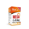 BioCo Magyarország Kft. BioCo Mega C+D Duo Retard C-vitamin 1500 mg + D3-vitamin 3000 NE filmtabletta 100 db