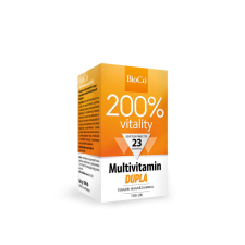 BioCo Multivitamin dupla 200% 100db filmtabletta tengeri magnéziummal vitamin és táplálékkiegészítő