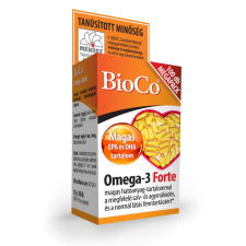 Bioco omega-3 forte kapszula 100 db vitamin és táplálékkiegészítő