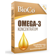 BioCo Omega-3 KONCENTRÁTUM 1500mg 30db kapszula vitamin és táplálékkiegészítő