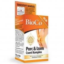 BioCo Porc & Izom Csont Komplex kondroitinnel tabletta - 60db vitamin és táplálékkiegészítő