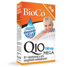  BIOCO Q10 100mg mega kapszula vízel elegyedő 30 db gyógyhatású készítmény