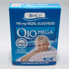 Bioco q10 100mg mega kapszula vízzel elegyedő 30 db gyógyhatású készítmény