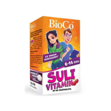 BioCo Suli-vitamin Cseresznyés rágótabletta 90db vitamin és táplálékkiegészítő