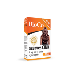 BioCo Szerves Cink 60 db vitamin és táplálékkiegészítő