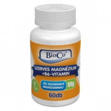 BioCo Szerves Magnézium + B6-vitamin tabletta vitamin és táplálékkiegészítő