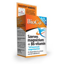  Bioco szerves magnézium b6-vitamin tabletta 90 db gyógyhatású készítmény