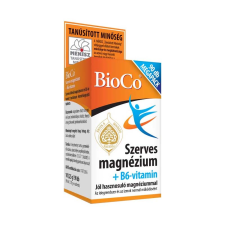  Bioco Szerves Magnézium + B6-vitamin tabletta 90x vitamin és táplálékkiegészítő