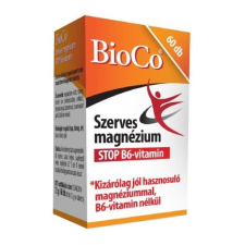 BIOCO SZERVES MAGNÉZIUM STOP B6-VIT.60DB 60 db gyógyhatású készítmény