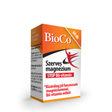 Bioco szerves magnézium stop b6-vitamin tabletta 60 db gyógyhatású készítmény