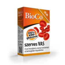 BioCo szerves vas kapszula 90 db vitamin és táplálékkiegészítő