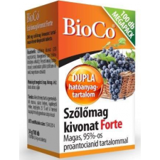 BioCo Szőlőmag kivonat Forte Megapack tabletta 100 db vitamin és táplálékkiegészítő