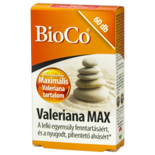 BioCo valeriana max tabletta 60 db vitamin és táplálékkiegészítő