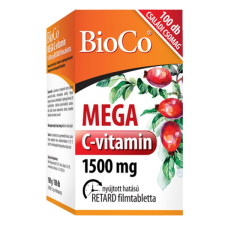 BioCo Vitamin bioco mega c-vitamin 100 darab 5998607102737 vitamin és táplálékkiegészítő