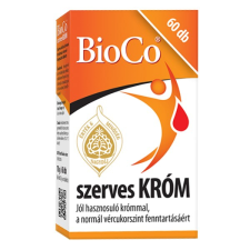 BioCo Vitamin BIOCO Szerves Króm 60 darab vitamin és táplálékkiegészítő